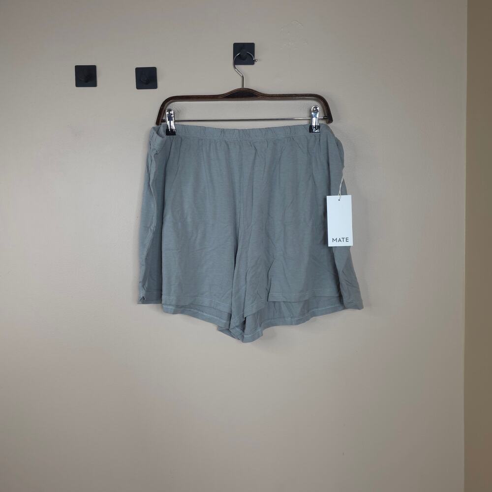 MATE the Label Tencel Sleep Shorts in Sage Size 2X